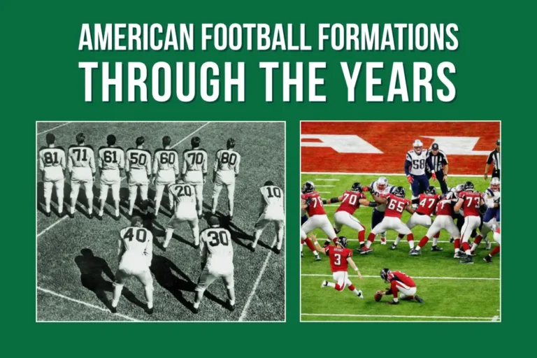 American Football Formations Through the Years