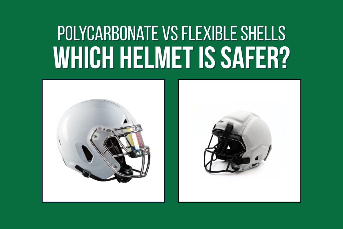 polycarbonate vs flexible shell helmets